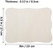 3pcs Unfinished Wood Sign Blank Hanging Wooden Plaque DIY Craft- Style 3, 9x6.5''